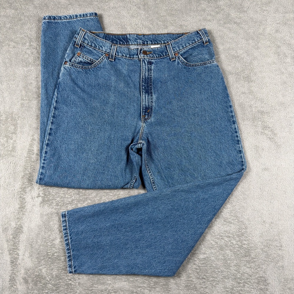 VTG Levis 560 Jeans Mens 36x30 (Fit 31x29) Loose Tapered Orange Tab Denim 1996 *